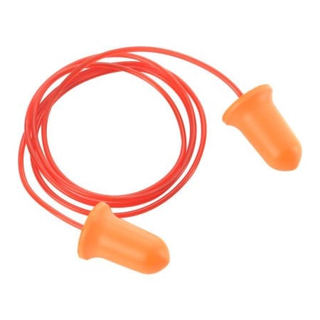 Simon, Evers & Co. Gmbh-Keelung Global Industrial Bell Earplugs Contour Corded NRR 32 dB 100 Pairs/Box FEP-01C-100